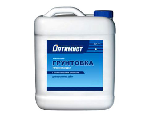 Фотография товара Грунтовка Оптимист 10л. G101