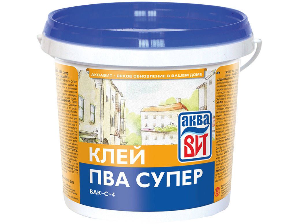 Фотография товара Клей ПВА Супер ВАК-С-4 5 кг ВИТ