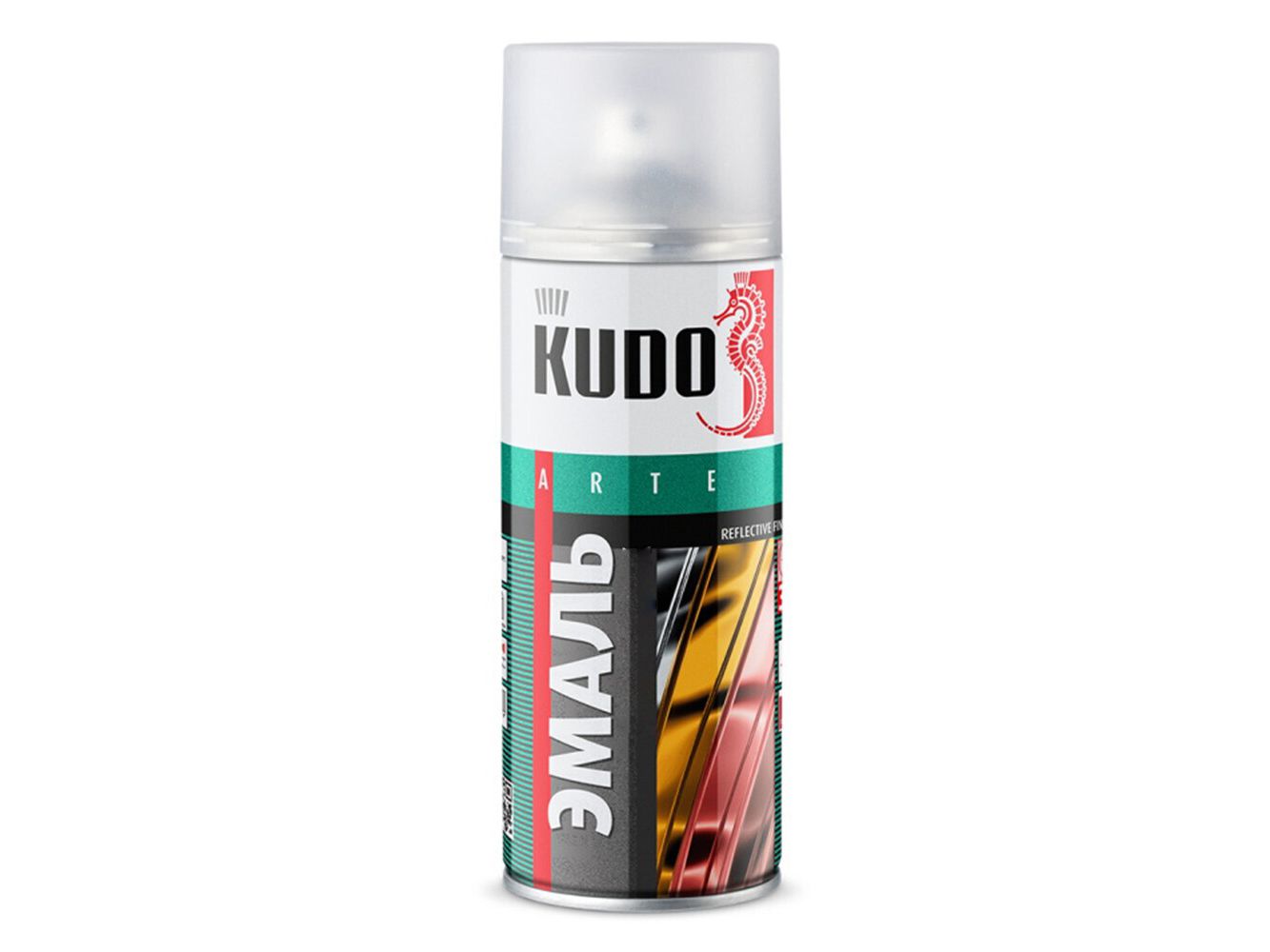 Фотография товара Эмаль-спрей 520 мл Хром KUDO 1027