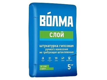 Фотография товара Штукатурка Волма Слой 5кг