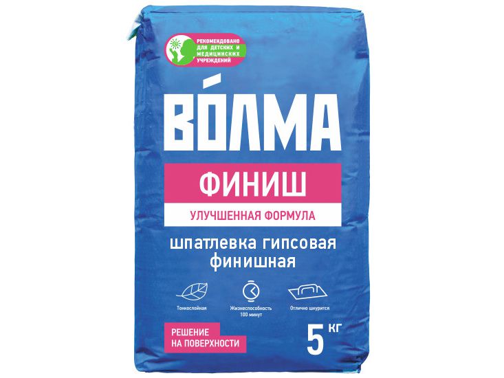 Фотография товара Шпатлевка Волма Финиш 5кг